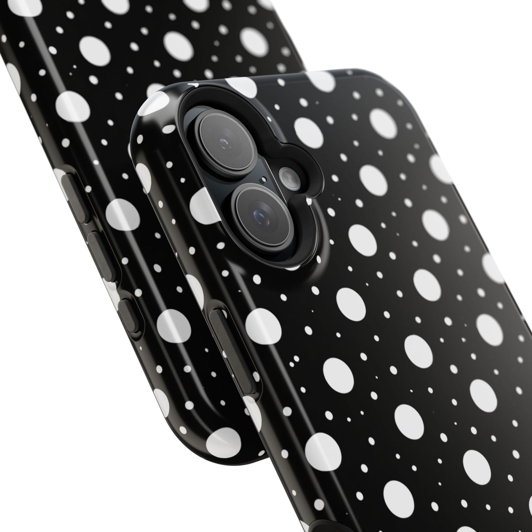 Polka Dot Impact-Resistant iPhone Case | MagSafe