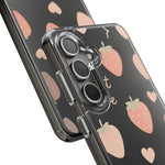Sweet Love Strawberry Clear iPhone Case | MagSafe  Shamo's