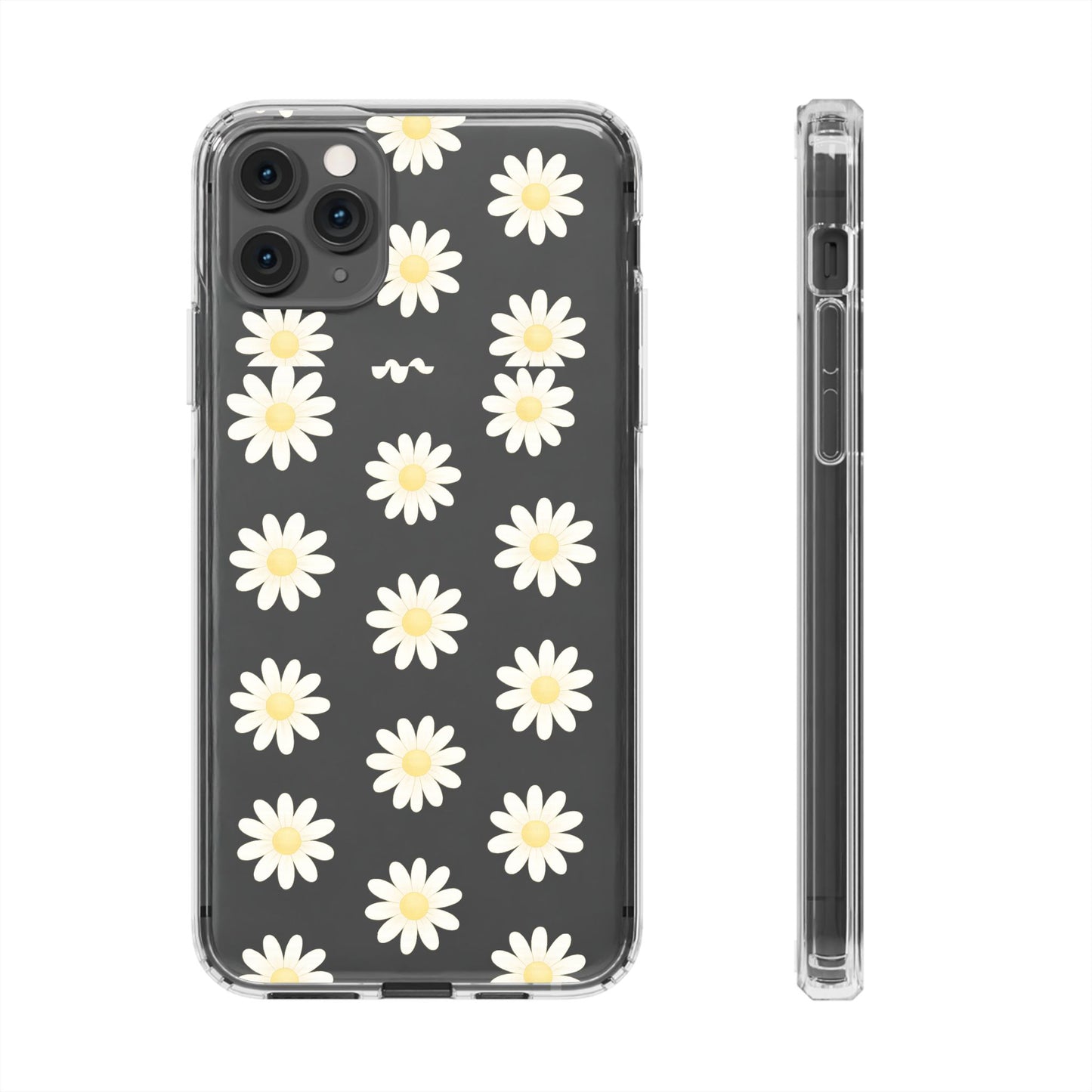 Daisy Floral Clear iPhone Case - Shamo's