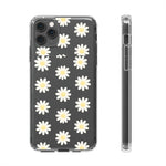 Daisy Floral Clear iPhone Case - Shamo's
