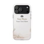 Personalizable Impact-Resistant Phone Case — Add Photo & Text - iPhone 17 Pro Max / Glossy / Without gift packaging - Shamo's