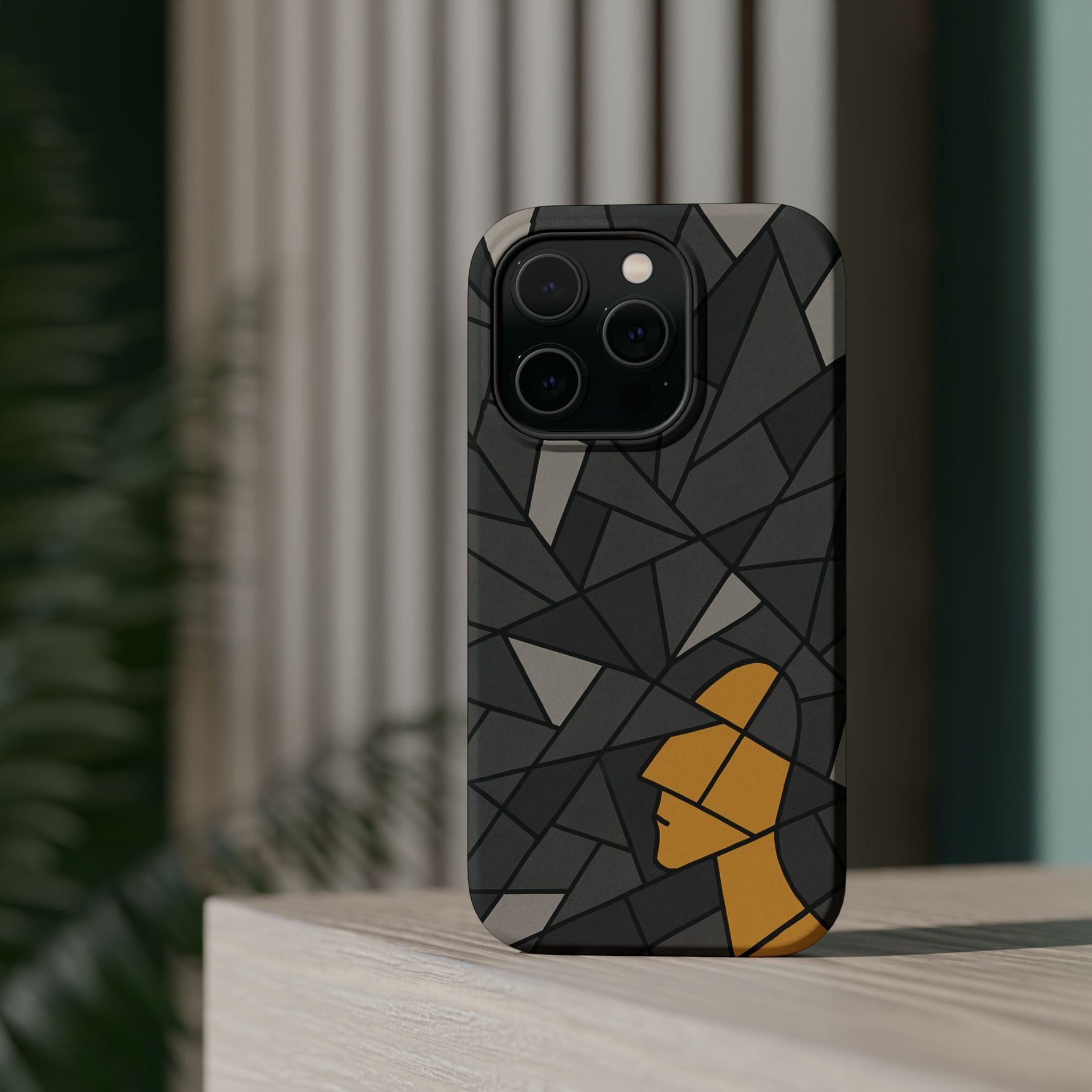 “Rebuilding Myself” Abstract iPhone Case — Magnetic MagSafe Impact-Resistant  Shamo's