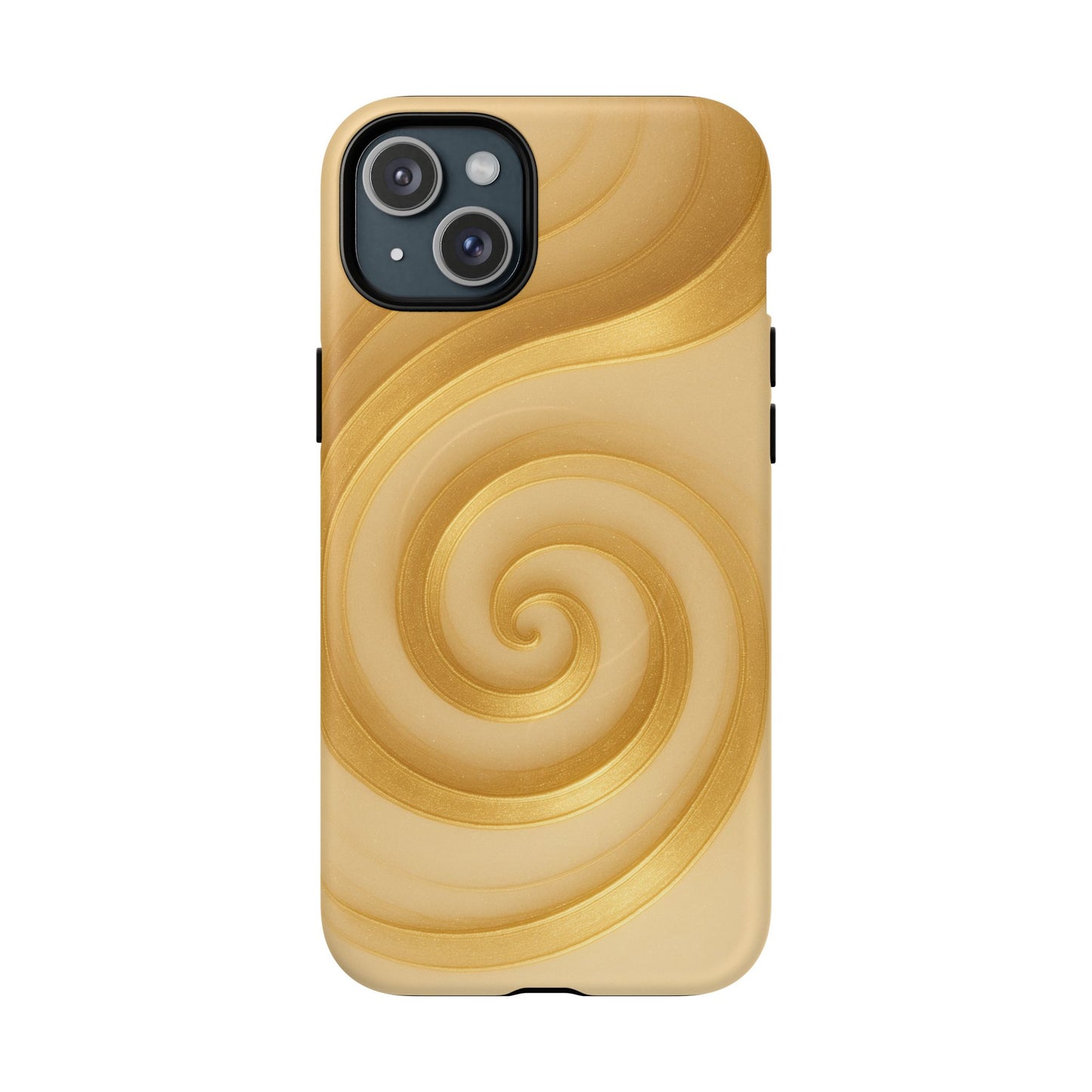 Luxury Series Swirl Gold iPhone Case compatible with MagSafe - Shamo's