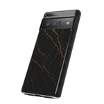 Black Marble Tough iPhone Case  Shamo's