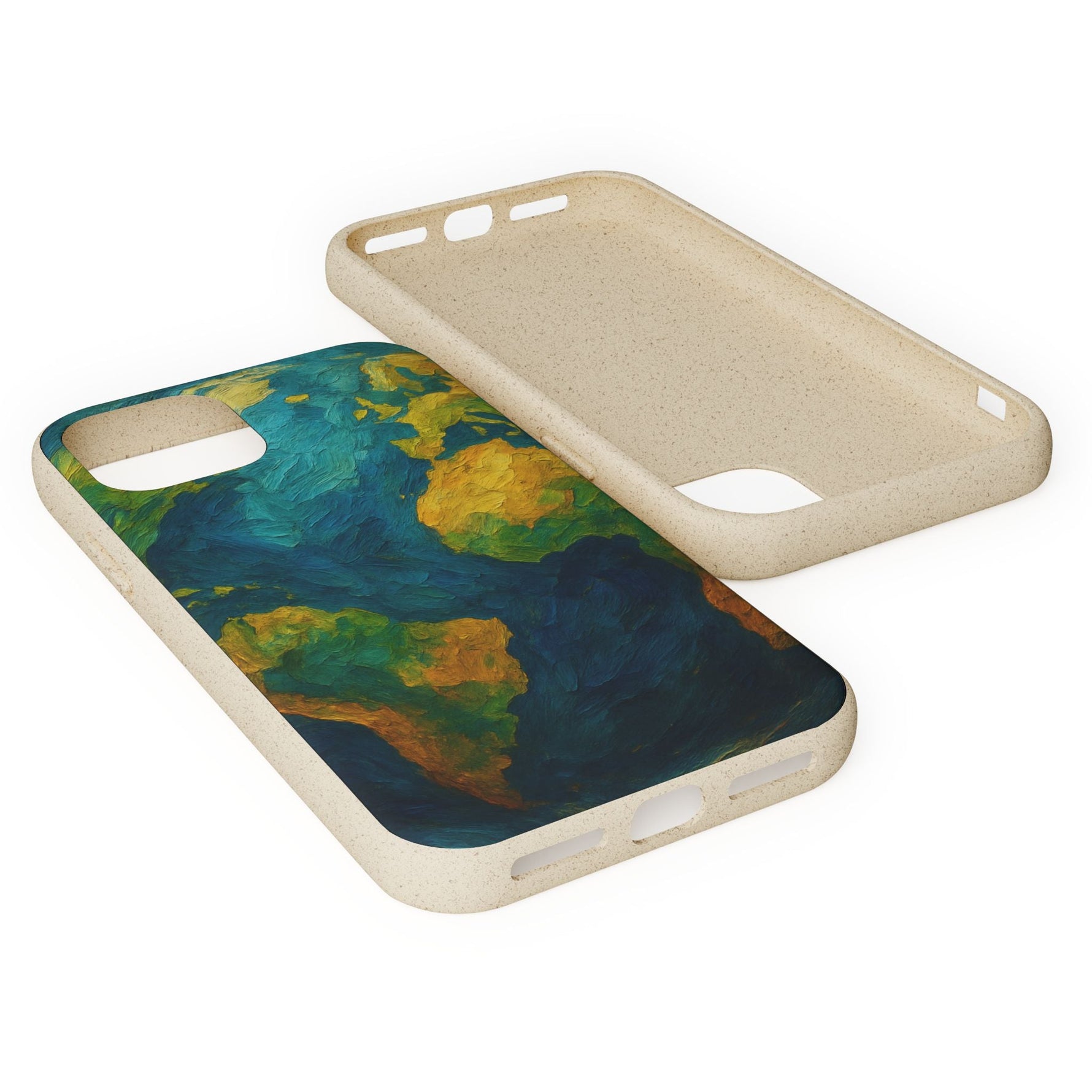 Biodegradable Phone Case — Earth Illustration Eco-Friendly Case  Shamo's