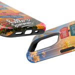 Hello Summer Phone Case — Tropical Beach MagSafe Impact-Resistant Case
