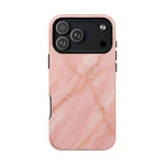 Blush Pink Marble iPhone Case with MagSafe - Shamo's