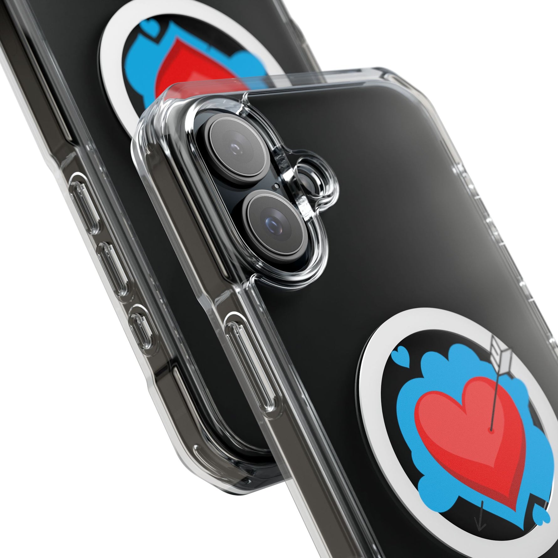 MagSafe-Compatible Clear Phone Case — "Be Mine Love Edition" - iPhone 17 - Shamo's