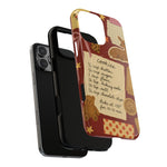 Holiday Receipt Stamps iPhone Case with MagSafe Compatibility  Shamo's