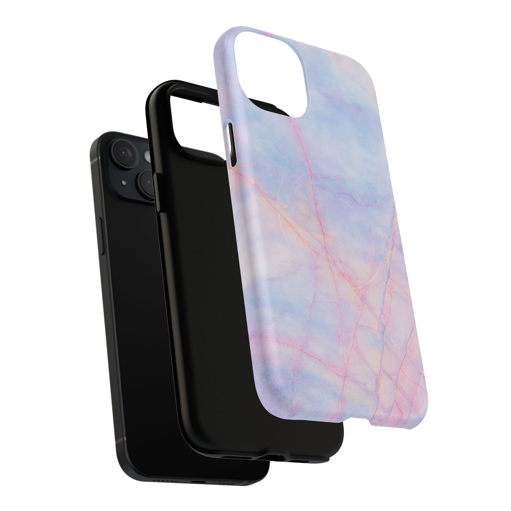 Pastel Marble iPhone Cover (MagSafe Compatible)  Shamo's