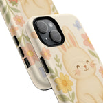 Fluffy Bunny Garden iPhone Case with MagSafe - Shamo's