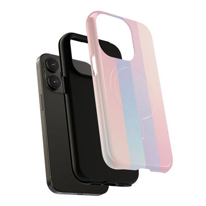 Pastel Stripe Blend Case for iPhone | MagSafe