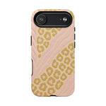 Pink Gold Leopard iPhone Case compatible with MagSafe - Shamo's