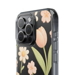 Floral Impact-Resistant Clear iPhone Case  Shamo's