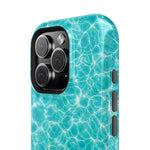 Turquoise Tide Crystal Clear Water MagSafe Phone Case – Tropical Aqua Ocean Ripple Protective Cover