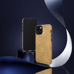 Golden Snowflake Holiday iPhone Case  Shamo's