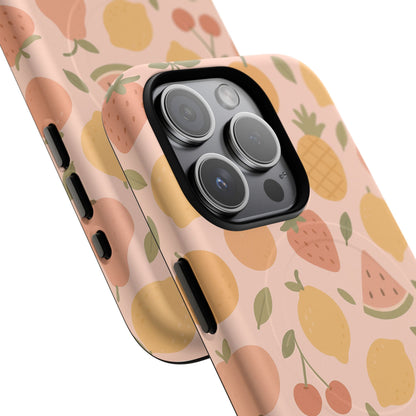 Fruit-Inspired Tough iPhone Case | Compatible with MagSafe