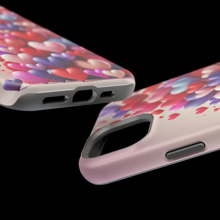 Shamo's Phone Case | MagSafe Compatible | Love Hearts Theme for iPhone 17 and more