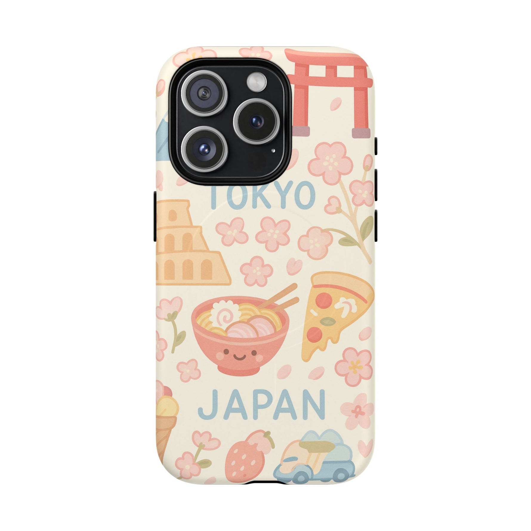 Tokyo Travel iPhone Case - Cute Japan Design | MagSafe - Shamo's