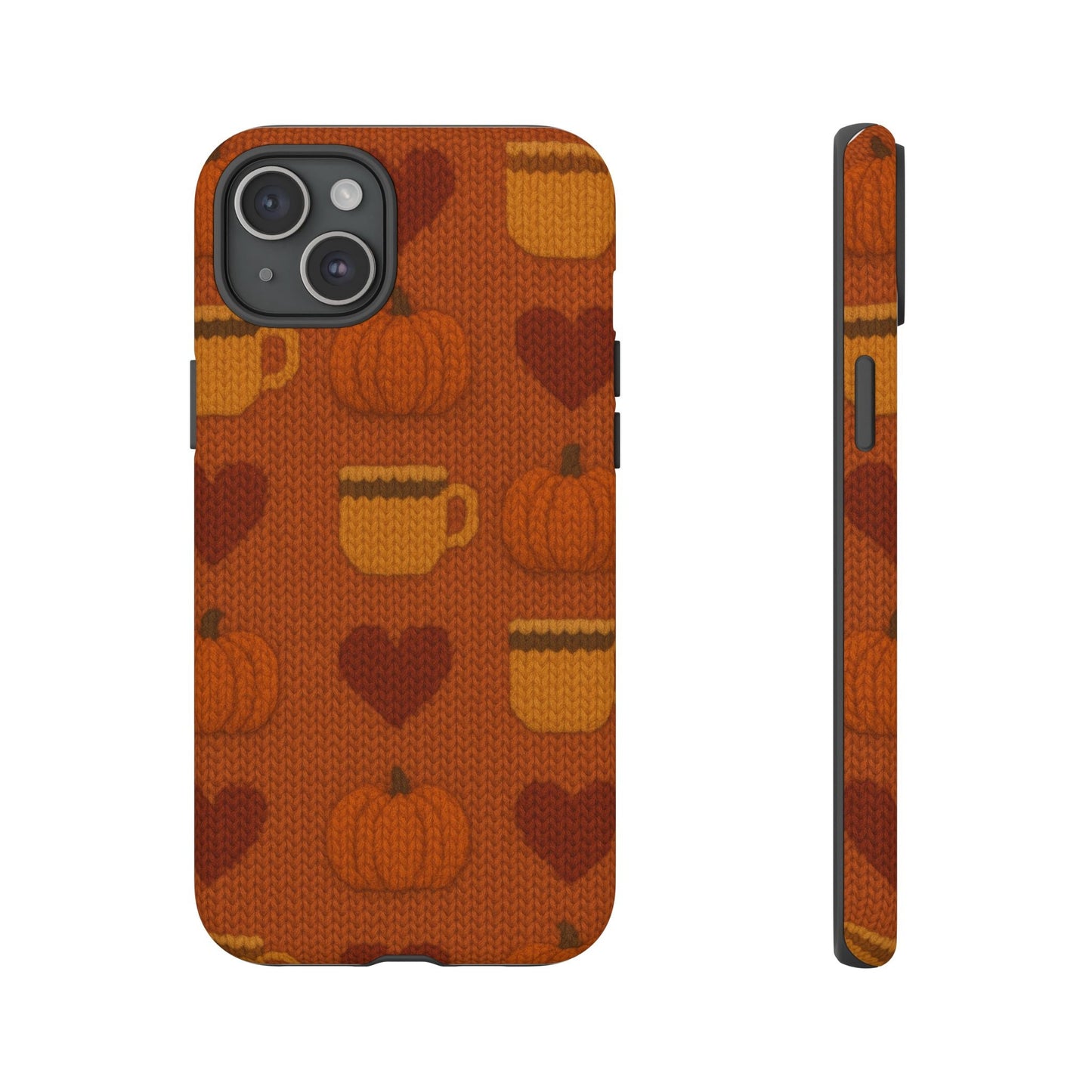 Fall Pumpkin & Coffee iPhone Case