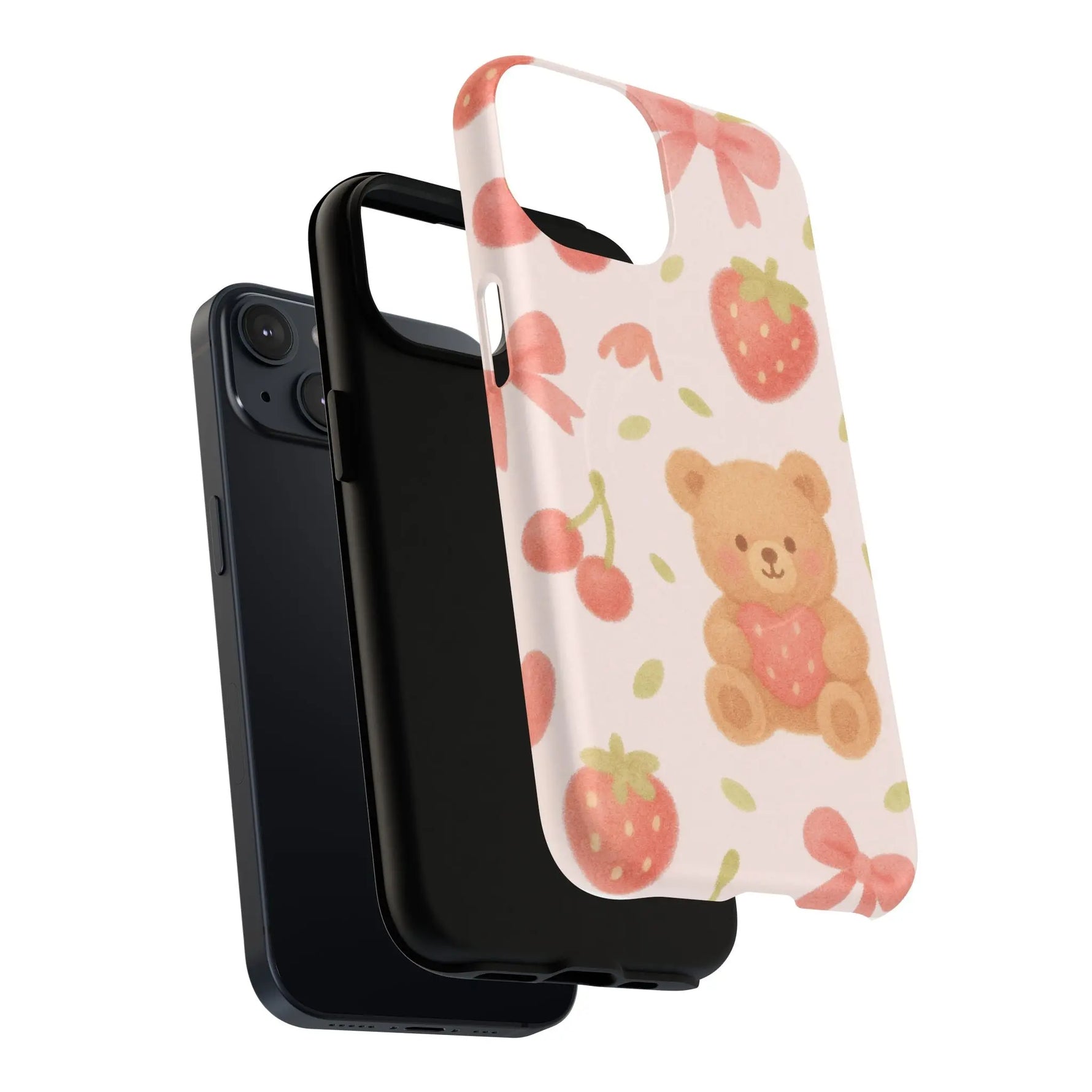 Teddy Berry Basket Friends iPhone Case with MagSafe  Shamo's