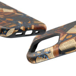 Vintage Books & Graduation Caps MagSafe Phone Case, Impact-Resistant Graduation Gift - iPhone 17 / Glossy - Shamo's