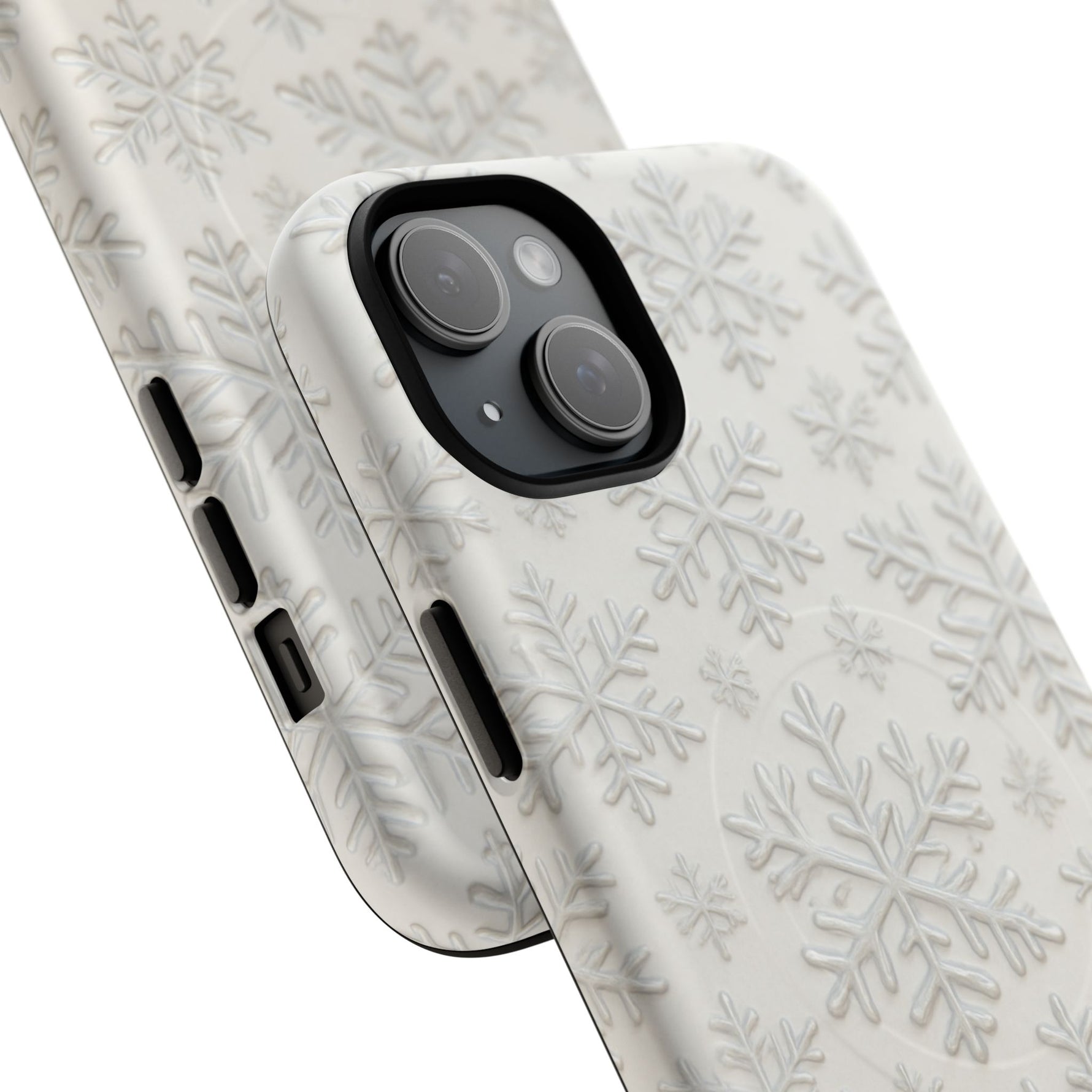 Snowflake Texture iPhone Case compatible with MagSafe - Shamo's