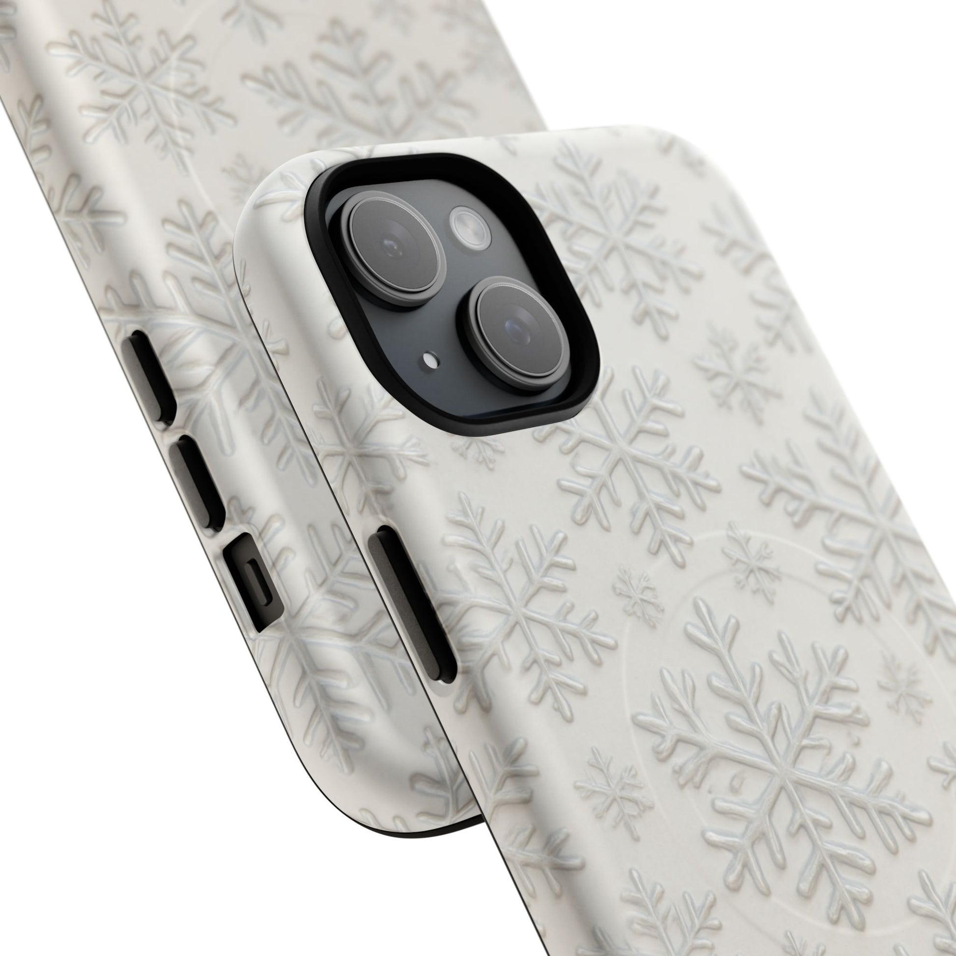 Snowflake Texture iPhone Case compatible with MagSafe - Shamo's