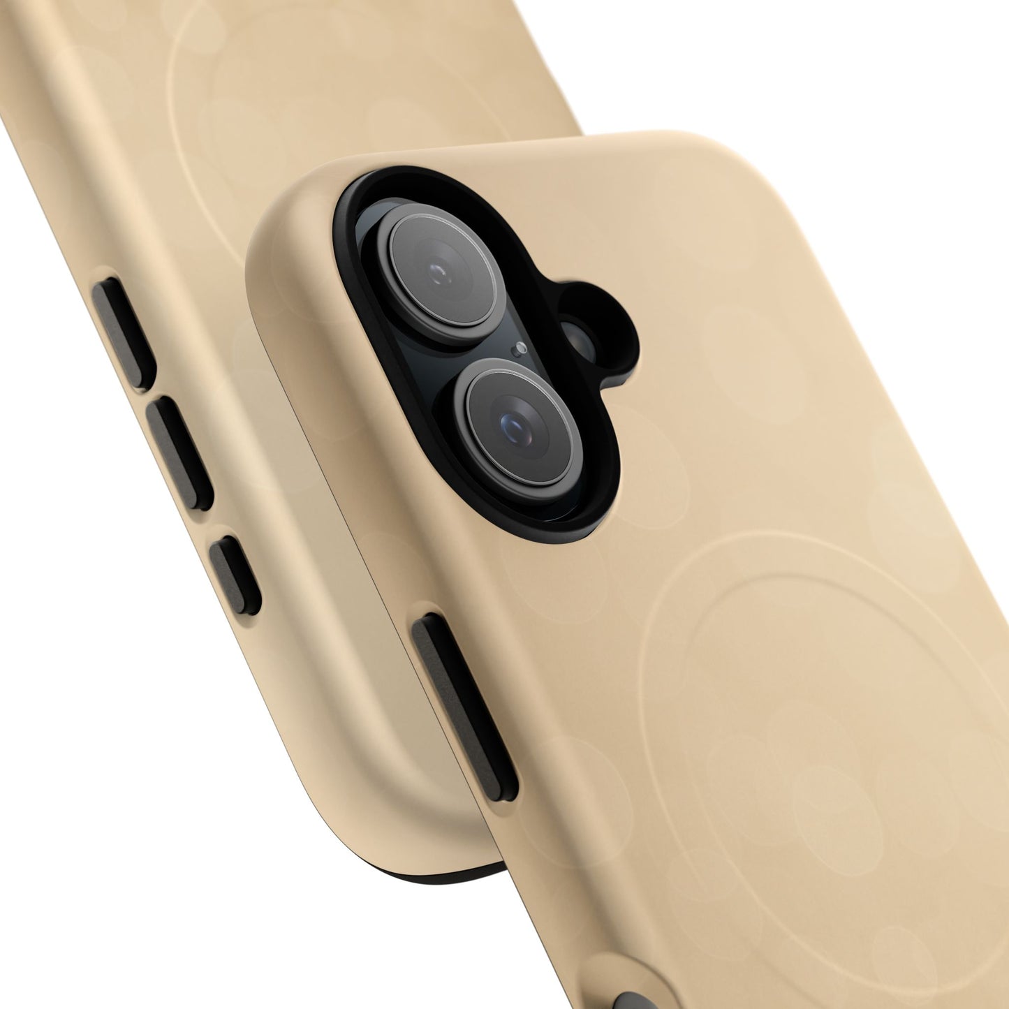 Gold Glitter Holiday iPhone Case — MagSafe-Compatible Design