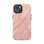 Blush Pink Marble iPhone Case with MagSafe - Shamo's