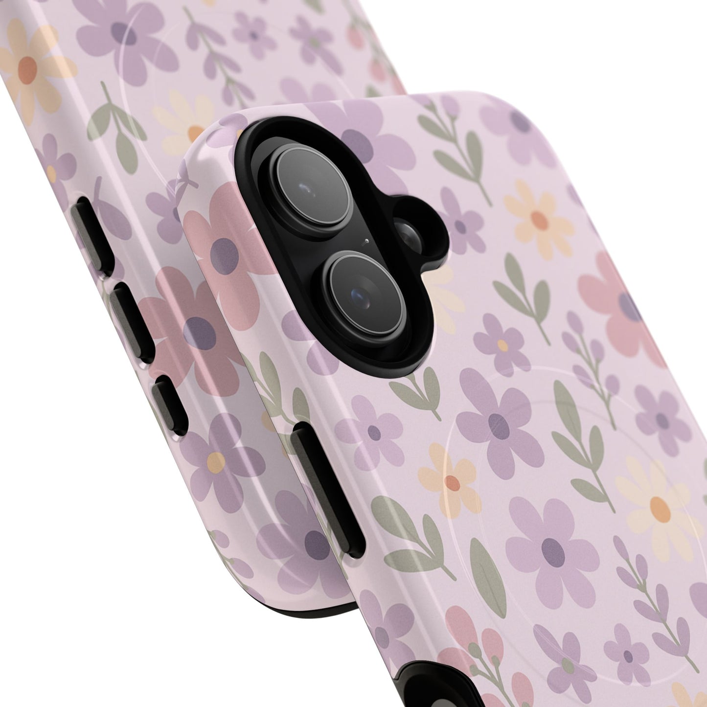 Floral Magnetic | Compatible with MagSafe Phone Case - Stylish and Durable Protection
