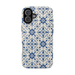 Lisbon Tile – Blue Ornamental MagSafe Phone Case