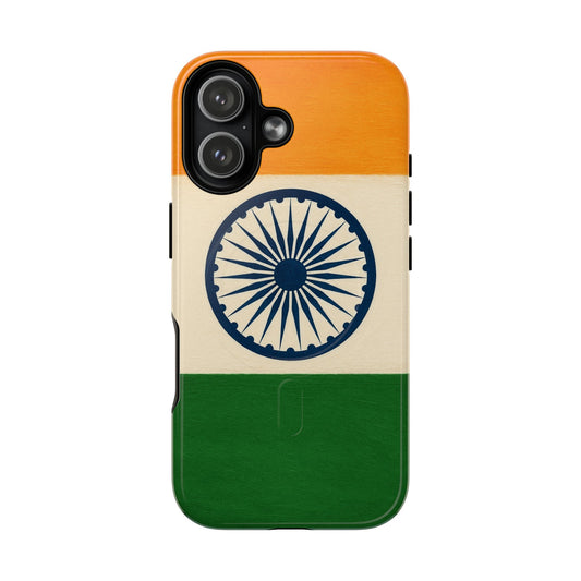 India Flag iPhone Case | MagSafe  Shamo's iPhone 17 / Glossy