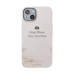 Personalizable Biodegradable Custom Phone Case | Add your own Photo and Text - iPhone 14 - Shamo's