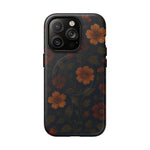 Floral Night Velvet iPhone Case - Works with MagSafe - Shamo's