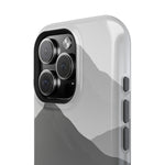 Monochrome Mountain Design iPhone Case | MagSafe
