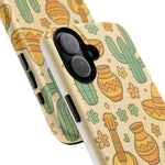 Mexico Hand-Drawn Cactus Pattern iPhone Case – Cute Desert Guitar & Sombrero Design | with MagSafe  Shamo's