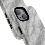 Silver Mist Marble iPhone Case with MagSafe  Shamo's