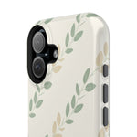 Eucalyptus Floral Laurel Magnetic Impact-Resistant Phone Case with MagSafe - iPhone 17 / Glossy - Shamo's