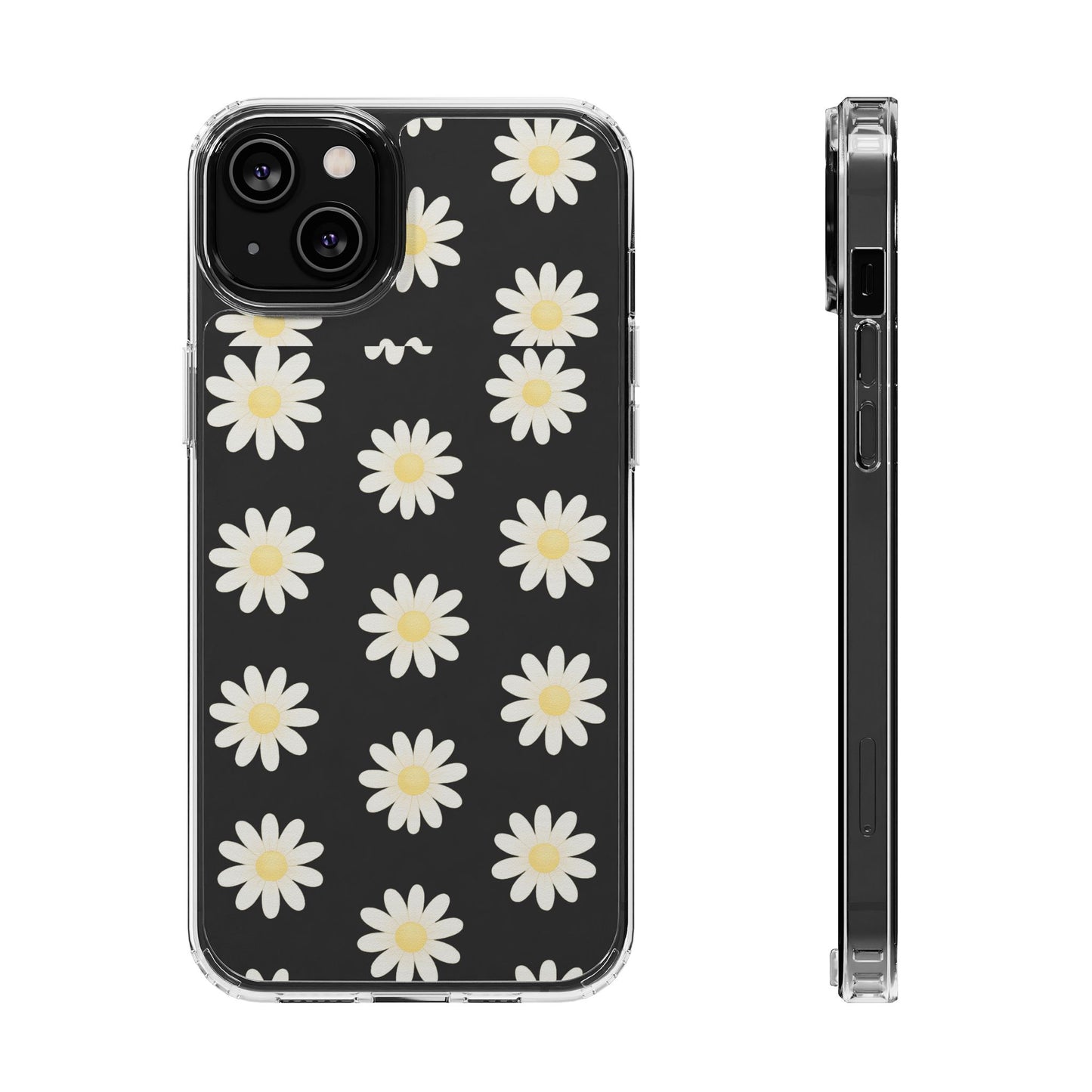 Daisy Floral Clear iPhone Case - Shamo's