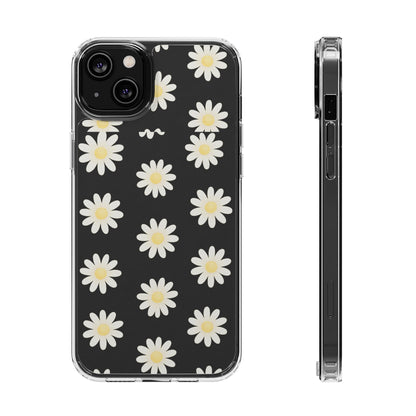 Daisy Floral Clear iPhone Case - Shamo's