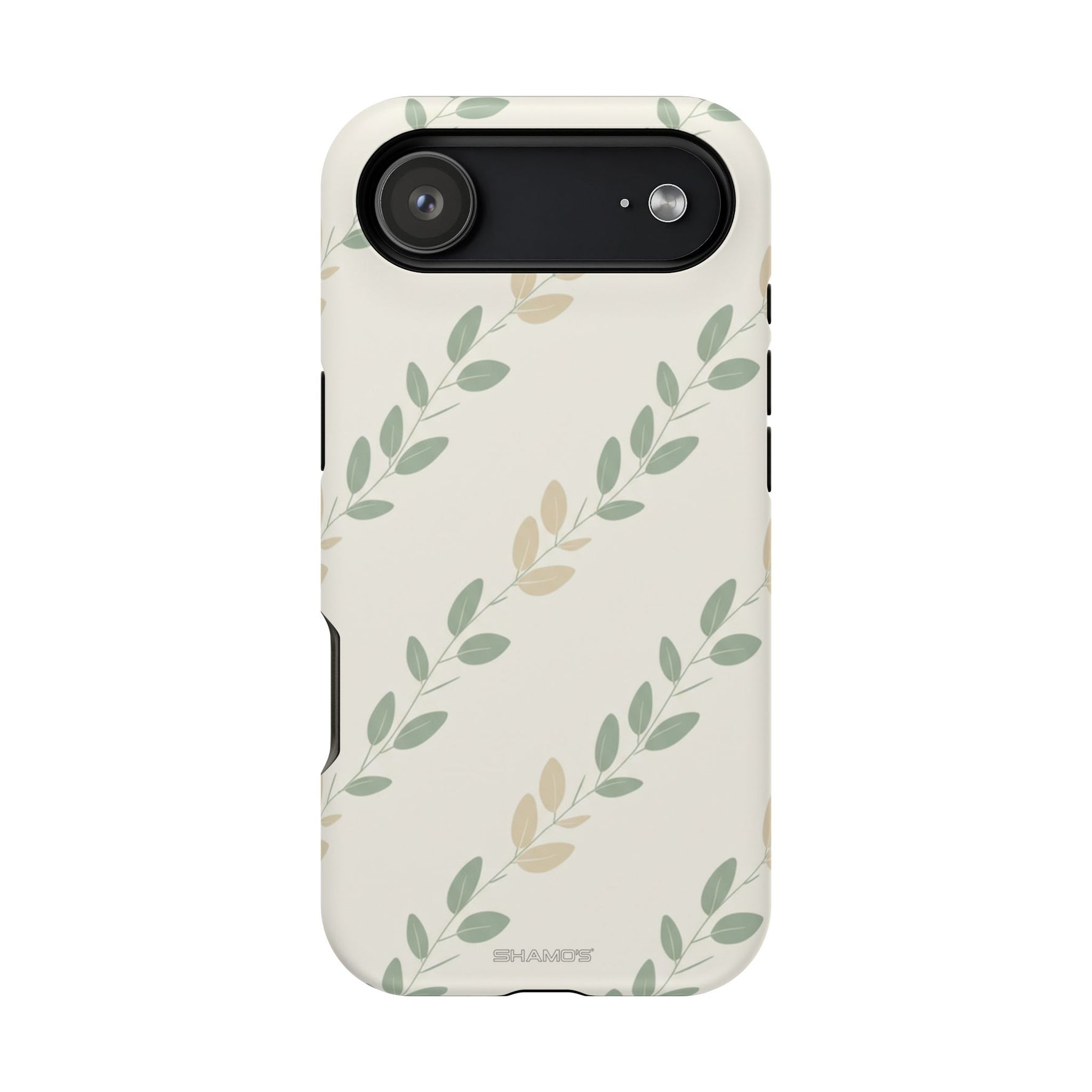 Eucalyptus Floral Laurel Magnetic Impact-Resistant Phone Case with MagSafe - iPhone 17 Air / Matte - Shamo's