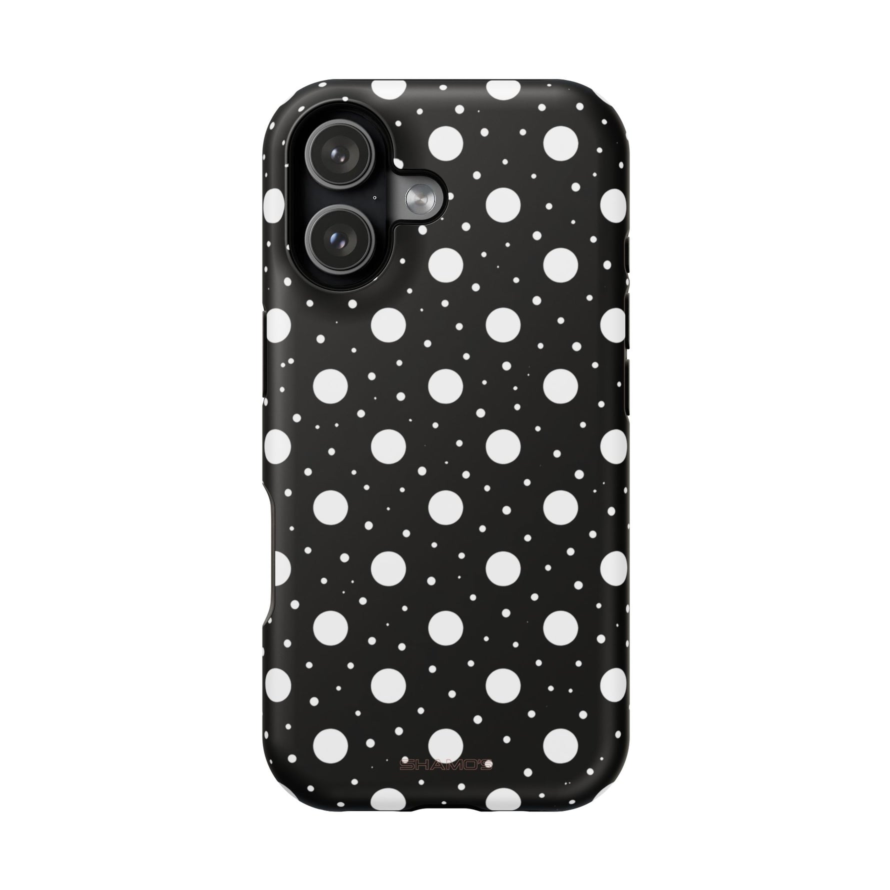 Polka Dot Impact-Resistant iPhone Case | MagSafe