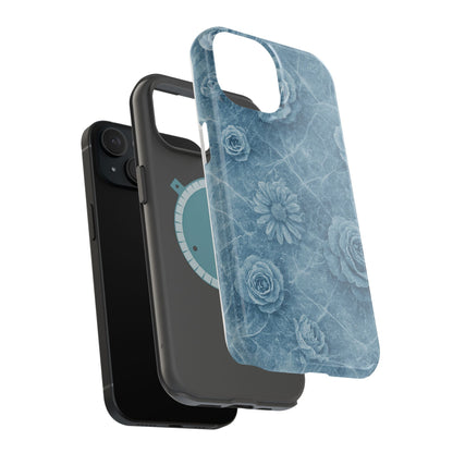 Frozen Flower Impact-Resistant iPhone Case — MagSafe Compatible  Shamo's