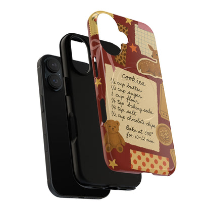 Holiday Receipt Stamps iPhone Case with MagSafe Compatibility