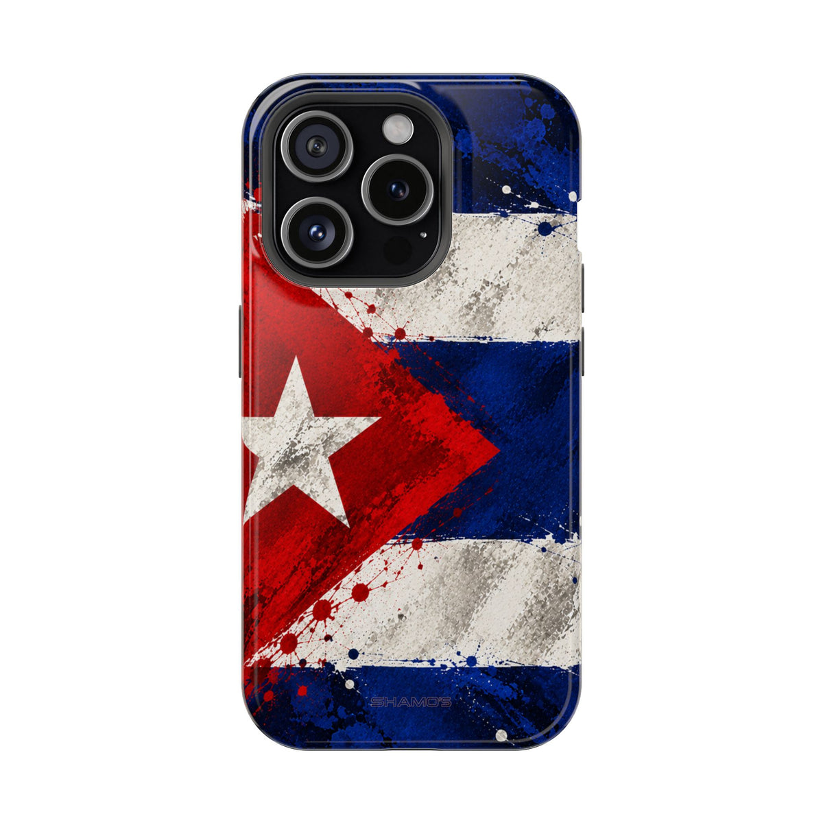 Cuban Flag MagSafe Impact-Resistant Phone Case