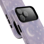 Celestial Lavender iPhone Case — Moon & Stars MagSafe Compatible - Shamo's