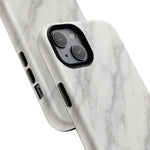 Classic White Marble iPhone Case with MagSafe  Shamo's