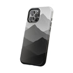 Monochrome Mountain Design iPhone Case | MagSafe  Shamo's