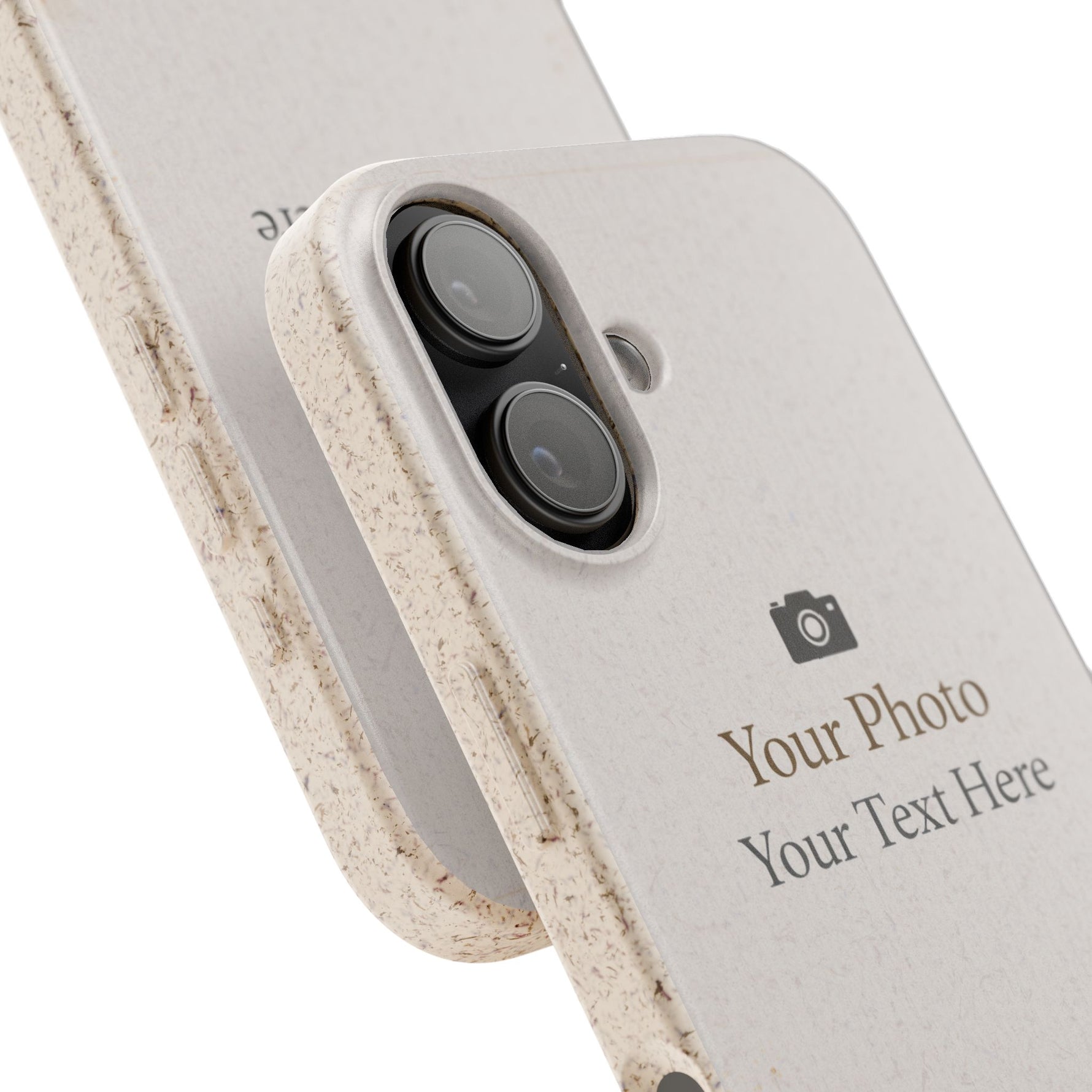 Personalizable Biodegradable Custom Phone Case | Add your own Photo and Text - iPhone 17 Pro Max - Shamo's